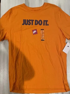 Nike Herren orange - The Nike T-Shirt Just Do It - Neu mit Etikett - Größe XL - Bild 1 von 4