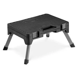 Scaletta Pieghevole Cassetta Porta Attrezzi 2in1 - Valigetta Portattrezzi Vuota - Bild 1 von 7