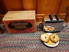 Vintage Sunbeam Radiant Control Toaster T-35 Chrome Tested Working Auto Drop