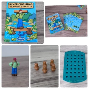RIVER CROSSING Thinkfun Perilous Plank Puzzle Game *Multi Listino* Scegli pezzi di ricambio - Foto 1 di 15