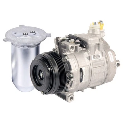 OEM AC Compressor w/ A/C Drier For BMW 528i 1998 - Image 1 of 3