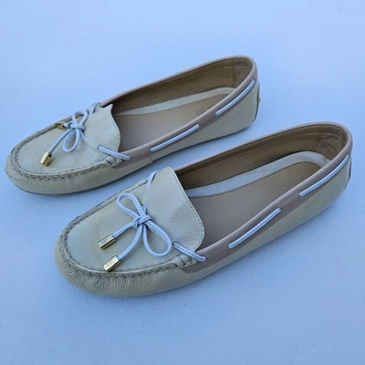 Michael Kors Loafers Womens 9M Black Patent Leather Flats Shoes Tassels - Image 1 of 4