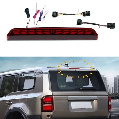 High Mount Brake Light Sequential Turn Fits for Land Cruiser LC250 Prado 2024 - Image 1 of 4