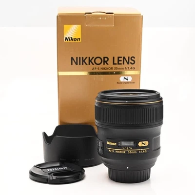 Nikon Nikkor AF-S 35 мм f1.4 G объектив AFS #398 - Изображение 1 из 4