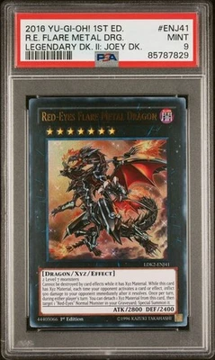 Red-Eyes Flare Metal Dragon - LDK2-ENJ31 - Legendary Decks 2 - PSA 9 - YuGiOh - Image 1 of 2