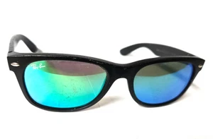 Lunettes de soleil vintage Ray-Ban, carrées, portées/rayées - Photo 1/10