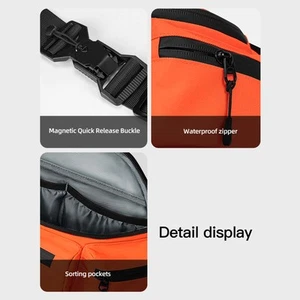 ✈Fanny Pack Ultra-large Capacity Waterproof Waist Bag With Adjustable Strap For - Zdjęcie 1 z 12