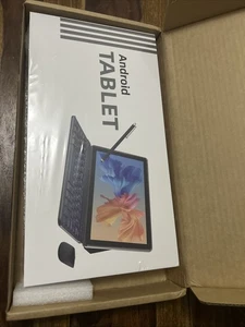 YQ10S Max 10,1 Zoll Android 2.4GHz + 5GHz WiFi Tablet 6GB + 128GB, Schwarz - Bild 1 von 1