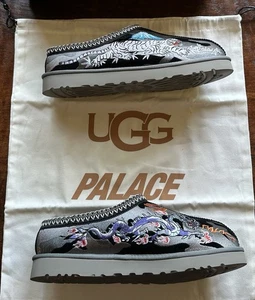 Palace UGG Tasman Slipper Black Camo Size 12m/13w - Picture 1 of 4