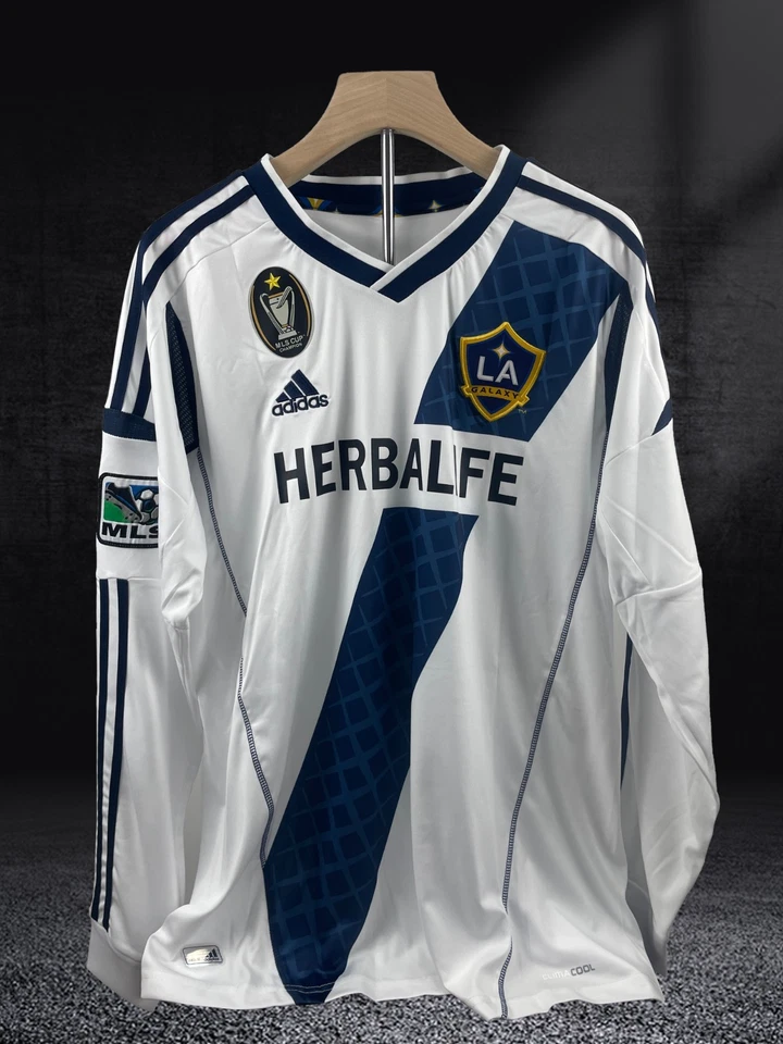 Camiseta de manga larga LA Galaxy 2007-2012 Home - Beckham #23 Foto 1 de 4