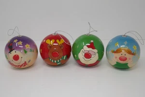 Senario Light Up Christmas Ornaments ~ Snowman Reindeer Santa Angel - Picture 1 of 6