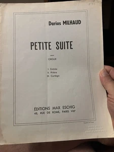 1957 French Folio ‘Petite Suite’ by Darius Milhaud - Picture 1 of 2