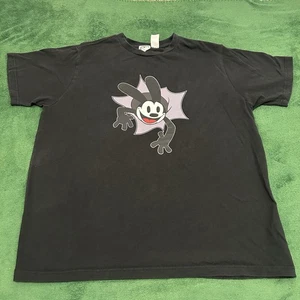 Disney Oswald the Lucky Rabbit Mens T-Shirt Size Large L Black Cartoon - Picture 1 of 8
