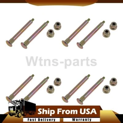 Kit de pasador de bisagra de puerta y buje delantero 4x para Jeep Wrangler 1994-2006 Dorman AYUDA Foto 1 de 4