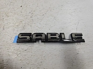 1987-1991 Mercury Sable Trunk Emblem - Bild 1 von 5
