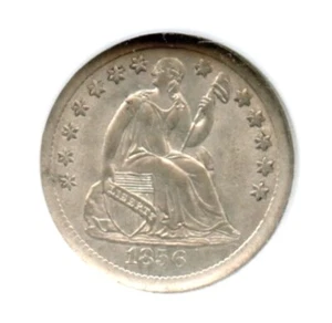 1856 Liberty Seated Half Dime, NGC MS65 - Picture 1 of 3