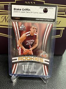 2009-10 BLAKE GRIFFIN UPPER DECK SP GAME USED TRUE RC SP /399 RARE SP Rookie