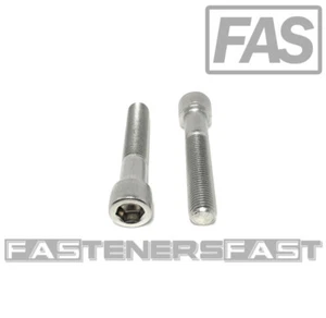 (5) 3/8-24x2 Stainless Steel Socket Head Cap Screw Allen Drive FINE THREAD - Picture 1 of 5
