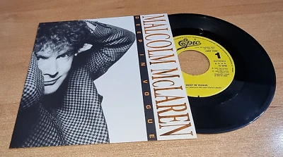 MALCOLM McLAREN Deep in vogue 7" SPAIN PROMO SINGLE VINYL RARE ONE SIDE ONLY OOP - Image 1 of 3