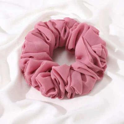Elástico Scrunchie Mujeres Niñas Cola de Caballo Soporte Cabello Lazo Bollo Anillo Accesorio para el Cabello Foto 1 de 4