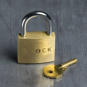 B-Lock - Level 7 - Puzzlocks - Boaz Feldman - Intermediate Level Lock Puzzle - Picture 1 of 3
