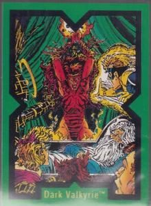 1991 Comic Images Marvel Comics X-FORCE #10 DARK VALKYRIE - Bild 1 von 2