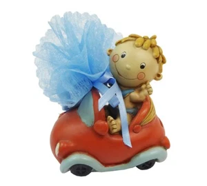 Bomboniere Battesimo Nascita Macchinina Salvadanaio Bambino - Imagen 1 de 1