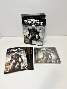 Enemy Territory Quake Wars (PC) 2008 Shooter Juego de Computadora CIB Manual Completo - Imagen 1 de 10