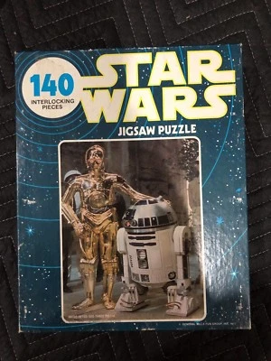 Vintage 1977 Star Wars Kenner Puzzle Artoo Detoo See-Three PIO 140 Pieces - Image 1 of 4