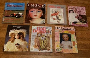MIX LOT OF 7 DOLL, TOYS AND PATTERNS 1988-1989 MAGAZINES, CATALOGS AND CALENDAR - Foto 1 di 12