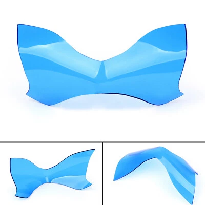 Front Headlight Lamp Cover Blue Lens Protector For Kawasaki Z 900 2017 Foto 1 de 4