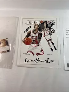Litho Serie Ltd. Michael Jordan Premier Edition Promo *LESEN* - Bild 1 von 7