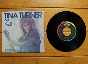 TINA TURNER ONE OF THE LIVING MAD MAX 45RPM 7" VINYL RECORD EX 1985 CAPITOL - Picture 1 of 4