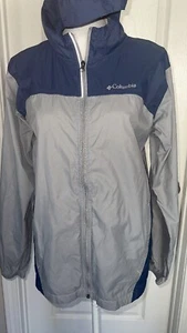 Columbia Fleece Jacket, Boys size 18/20Blue & Gray - Picture 1 of 4