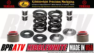 08-13 Yamaha Raptor 250 Kibblewhite Race Head Titanium Valves Springs Seals Kit - Bild 1 von 24
