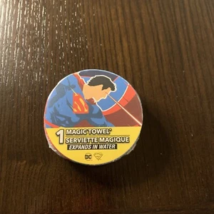 DC Magic Towels Super Hero Superman 11,5X11,5 - Foto 1 di 1