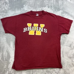 Vintage West Bruins UCLA T-Shirt Herren Gr. XL Maroon Hanes Beefy-T - Bild 1 von 6