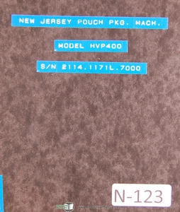 New Jersey NJM Hercules Model HVP-200, Pouch Packing Machine, Maintenance Manual - Picture 1 of 2