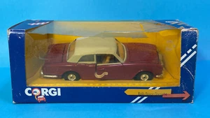 1984 CORGI England Burgundy Rolls Royce Corniche 2 Door 1:32 Car Diecast MIB - Picture 1 of 7