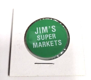 5 Cent - Green Token - Food Stamp Credit - Jim's Super Markets - Picture 1 of 2