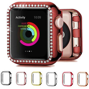 Bling Bumper Case Frame Cover Protector For Apple Watch iWatch Series 7/6/5/4 SE