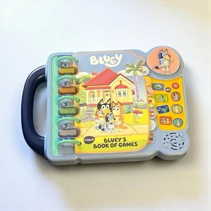VTech Bluey Bluey's Book Of Games Tested And Working - Picture 1 of 2