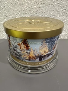 HomeWorx von Harry Slatkin BAUMSPITZEN GLITZERNDE 4-Docht-Kerze 18 Unzen Neu - Bild 1 von 9