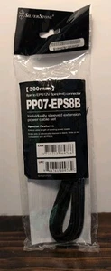 Silverstone SST-PP07-EPS8B (Black) 8pin to EPS12V 8(4+4)Pin Connector Cable New - Picture 1 of 2