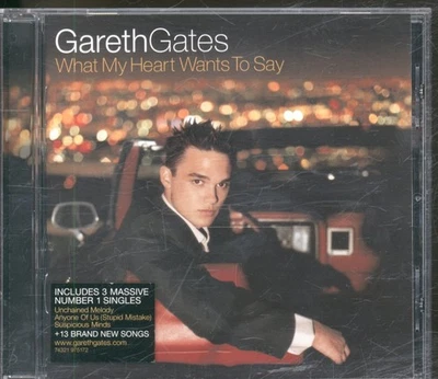 Gareth Gates What My Heart Wants To Say CD Europa 19 2002 CD Mit Info-Aufkleber - Bild 1 von 3