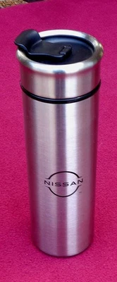 very nice Nissan 16oz metal tumbler - Image 1 of 4