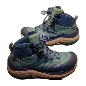 Topo Trailventure 2 WP ozeanblau Ortholite Vibram Damenschuhe Größe 8,5 gebraucht, in einwandfreiem Zustand - Bild 1 von 14