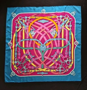 HERMÈS 90cm Silk Square Scarf - Carrés - Cavalcadour - Henri d'Origny - Picture 1 of 24
