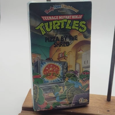 Brand New Sealed Teenage Mutant Ninja Turtles - Pizza by the Shred VCR VHS Tape  - Image 1 of 4