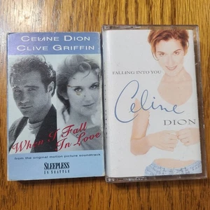 Celine Dion Falling Into You When I Fall in Love Cassette Lot 2 Soundtrack - Bild 1 von 4